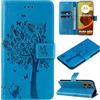 Zicgxin Cover per Motorola G85 5G a Libro, Custodia Portafogli in PU+TPU con Portatessere e Supporto