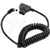 HangTon BMCC D-tap DC Barrel 5,5 * 2,5 millimetri angolo retto cavo di alimentazione a spirale per V-mount Anton Battery Blackmagic