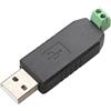 HALJIA - Adattatore convertitore USB a RS485 USB-485 per Win7/8 XP Vista Linux