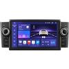 hizpo Android 13 7 Pollici Autoradio FIAT Grande Punto Linea 2007-2012, 4 GB e 32 GB di memoria, supporta Carplay/Android Auto, Controllo Volante, WLAN/4G, ingressi fotocamera