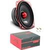 GK SOUND SET PER DS 18 PRO-X4.4BMSL 1 midrange altoparlante da 10 cm 100 mm 4 di diametro, 100 watt rms e 200 watt max, impedenza 4 ohm, sensibilità di 89 db spl, 1 pezzo + faston di montaggio
