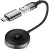 iMangoo CarPlay Wireless Adattatore per iPhone 16e 16 Pro Max Plus 15 14 13 12 SE 3,CarPlay Dongle Converte Cablato a Wireless per iPhone,USB C/A Plug and Play Adattatore per iPhone iOS 10+ e Auto con CarPlay
