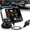 LanBlu Adattatore DAB Autoradio, Trasmettitore DAB per Autoradio con Scheda TF da 64G, Ricevitore Radio DAB Auto con Vivavoce Bluetooth, 2,4"Adattatore DAB per Autoradio FM Lettore Musicale+Aux In/Out