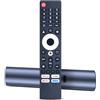 Snrigw Telecomando di ricambio per METZ QLED TV 40MQE7000 32MQF7000Z MTE6 Series