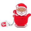 BORLTER CLAMP BorlterClamp Carino Chiavetta USB 32GB Babbo Natale Stili Pen Drive Regali di Capodanno Unità Flash USB per Studenti e Bambini