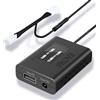 FitDVR Adattatore di alimentazione per dashcam (12 pin) adatto per Toyota e Lexus, alimentazione USB del display a LED, collegamento allo specchietto retrovisore, uscita 5V 12V, facile da installare, D3-010