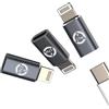 Kefiany Adattatore per caricabatterie rapido da 27 W (3 confezioni) USB C dado a Lightning maschio tipo C cavo jack Fast Charger spina cavo di ricarica iPhone alimentatore di rete accessori per Apple 14 13 12