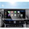 SHAOHAO Compatibile con Toyota C-HR 2024 2025 2026 12,3 Navigator Screen protector PET 4H HD Pellicola Protettiva Antigraffio Navigator Pellicola Toyota Chr 2024 [2 pezzi]