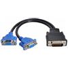 xiwai LFH 60pin DMS 59pin maschio a doppio VGA RGB femmina cavo di prolunga per GPU scheda grafica display monitor