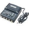 HDSAT Amplificatore Antenna TV TNT 4 USCITE Amplificatore interno 220V - Guadagno 25dB Regolabile UHF VHF