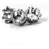 SUNWAYFOTO TP-02 Treppiede Spike Feet Claw Acciaio Inox 3/8 Universale, Treppiede Piedini di Ricambio Accessori (Set di 3)