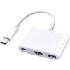 Wahbite Adattatore multiporta USB C a HDMI certificato MFi per iPhone 15, MacBook Pro, iPad Pro, Hub AV digitale 100 W PD compatibile Samsung Galaxy