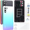 Enkeig Vetro posteriore Sostituzione per Huawei P30 Pro Back Cover copribatteria + Kit di Riparazione(Cristallo)
