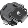 ULANZI F38 - Piastra a sgancio rapido per fotocamera con supporto a tracolla, chiusura rapida per spallacci Kit V2, piastra Arca Swiss Quick Release con vite 1/4, adatta per DSLR/Nikon