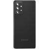 SPES Originale Coperchio della Batteria per Samsung Galaxy A52 nero Coperchio Posteriore,Coperchio della Batteria/Pellicola Adesiva