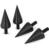PrecisionGeek Spike M10 Alluminio Anodizzato Nero/Cono absorber per altoparlanti vite - 4 pz