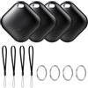 LURICO Air Tracker Tag Android, 4 PCS Smart Tag Localizzatore GPS per Android Funziona con Google Dov'è App Bluetooth Tracker Compatibile con Trova dispositivo (Solo Android) per Chiavi/Bagagli