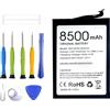 ERYNK BAT20ZN1308500 - Batteria di ricambio compatibile con DOOGEE S86/S86 Pro con kit di attrezzi