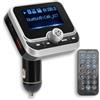 Dpofirs Trasmettitore FM Bluetooth per Auto, Adattatore Bluetooth Wireless Kit Trasmettitore Musicale per Auto con Caricatore per Auto 2 USB Vivavoce, Modalità di Riproduzione Multiple per Tutti i Lettori Aud