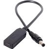 NFHK USB 3.1 Tipo C USB-C a DC 20V 5.5 2.5mm & 2.1mm Spina di Alimentazione PD Emulatore Trigger Cavo di Ricarica per Laptop