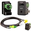Adapter Universe Adapter-Universe USB + connessione AUX, set cavo spina di installazione per autoradio VW RCD510/RCD310/RCD300/RNS315/NAV231/268MF - Presa adattatore