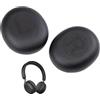 SRLWMYI 1 paio di cuscinetti di ricambio per auricolari Jabra Evolve2 65, cuscinetti auricolari di ricambio con morbida pelle proteica, cuscinetti di ricambio per cuffie in memory foam per Jabra Elite 45H