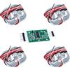 DIYmalls 4pcs cella di carico 50 kg sensore di peso mezzo ponte braccetto scala umana con amplificatore + 1pcs HX711 AD modulo di pesatura per Arduino