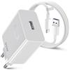 ACANDYA Caricabatterie USB 35W con cavo USB C 1m per HONOR 400 Lite 5G Pad X9a X6c X6b X7b Magic6 Lite 200 400 Smart, 22.5w Type c Cable Portable Adapter per HONOR X8a X7a X6a Pad 8 Mate 20 10 P30