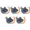 TECNOIOT 5PCS 3S 12.6V 6A BMS Li-Ion Litio 18650 Protezione Della Batteria Equalizzatore Scheda di Bilanciamento