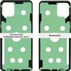 IS-TECK Copribatteria adesivo compatibile per Samsung Galaxy A21s A217 nastro adesivo guarnizione striscia pellicola posteriore