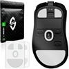 SensoryBoost FPS 2.0 Glides (set da 2) per BenQ Zowie EC1-CW, EC2-CW, EC3-CW, ultra delicato, più controllo, auto-lucidatura, di alta qualità, durevoli, piedini per mouse di ricambio, pattini