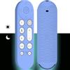 BIIULHCI Silicone Custodia Remota per telecomando Google TV Streamer 4K 2024 Voice Remote Guscio Protettiva,Antiscivolo Cover Copertura