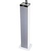 GOgroove Torre Altoparlante Bluetooth con Subwoofer Integrato - Cassa da Pavimento Home con Bassi Potenti, Doppi Driver, 120W di Picco, MP3 AUX 3,5mm, Porta USB 2.0 per Chiavetta, Radio FM (Bianca)