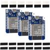 Heemol Confezione da 3 ESP32 MINI ESP32 NodeMCU WiFi Modulo Bluthooth Scheda di sviluppo compatibile con Arduino Micro USB