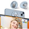 PROfezzion Supporto Porta Fotocamera Continuity in Metallo con per Notebook Mac Macbook Pro Air Compatibile con iPhone 17 16 15 14 13 12 Pro Max, Trasforma il tuo iPhone in una Webcam - Blu
