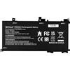 WLTree 62Wh TE03XL Batteria per HP Pavilion 15 Omen 15-ax000 15-BC000 15-BC015TX BC400NA BC006NA BC411TX BC406TX BC407TX BC408TX 15-AX033DX AX009NA AX001TX AX001NS AX008NS AX038NF TPN-Q173 Battery