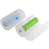 Gardenlovers 4 adattatori per batterie AA a D, da mignon a mono, set di 4 celle a D, batterie AA per torcia radio, alternative a batterie D, 4 pezzi