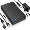 LUIRSAY Docking station per hard disk USB 3.1 da 2,5 e 3,5 HDD/SSD, 6 Gbps esterno con UASP, HDD Docking Station, per Windows, Mac, Linux (solo 2,5 pollici supporta 6 Gbps)