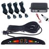 PRODIGITAL® KIT 4 SENSORI PARCHEGGIO DISPLAY LED ACUSTICO NUOVO NEW COMPLETO DI SENSORE SONORO AVVERTENZE E FRESA PER TRAPANO