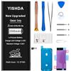 YISHDA - Batteria di ricambio per iPhone 12 Mini, 3500 mAh, ai polimeri di litio ad alta capacità, adatta per iPhone 12 Mini, modello A2399 A2400 A2398 A2176 con kit di riparazione
