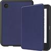 Kepuch Custer Cover per Kobo Clara 2E 2022 6,PU-Pelle Case Custodia - Blu