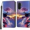 Haninsuze Cover per Samsung Galaxy A18/A17/A26 5G, Portafoglio PU Pelle, albero rosa | Interno TPU Antiurto, Anti-Graffio, Fessura per Schede, Supporto Stand, Design Libro, Flip