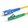 CONBIC® Cavo in fibra ottica ottica - 2 m OS2 giallo LC/APC a SC/UPC, cavo patch Simplex 9/125 - Cavo in fibra ottica 2 metri