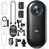 Andoer Mini Action Camera 1080P WiFi Fotocamera Sportiva 120° Obiettivo Grandangolare Batteria Integrata Cordino Magnetico Clip Posteriore Custodia Impermeabile 32GB TF Card