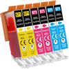 Jhaan 571 Cartucce d'inchiostro Compatibili con Canon PGI-570 CLI-571