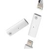 HOYULLI Lightning Female a Lightning Femminile per Apple Pencil Adattatore di ricarica (2 pezzi) per iPad per cavo iPhone, 1 generazione Pencil Convertitore per Apple MFi Certified Pen Accessori Connector