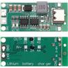 QUARKZMAN 2Pezzi Modulo Di Ricarica Aumentata Per Batteria Al Litio Multi-Cella 2S 3S 4S Tipo-C A 8.4V 12.6V 16.8V Regolabile Scheda Di Ricarica Step-Up Per Power Bank Li-Po Polimero(3S 2A)
