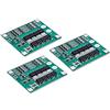 AZDelivery 3 x Scheda di protezione PCB per 3 batterie al litio Modulo scheda BMS con eBook
