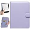 HoYiXi Custodia Universale per 6'' Kindle 2025 & 2022/Kobo Clara HD Compatibile con 6'' PocketBook/Tolino E-Book Reader Protettiva Cover,Viola