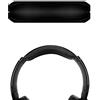 GEEKRIA Cuscinetto per archetto in pelle proteica Geekria compatibile con SONY MDR-XB950BT, MDR-XB950N1, MDR-XB950B1, MDR-XB950/H, parte di riparazione sostitutiva (Nero)